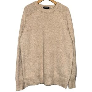 Scotch & Soda Men’s Size M Tan Oatmeal Beige Crewneck Long Sleeve Sweater